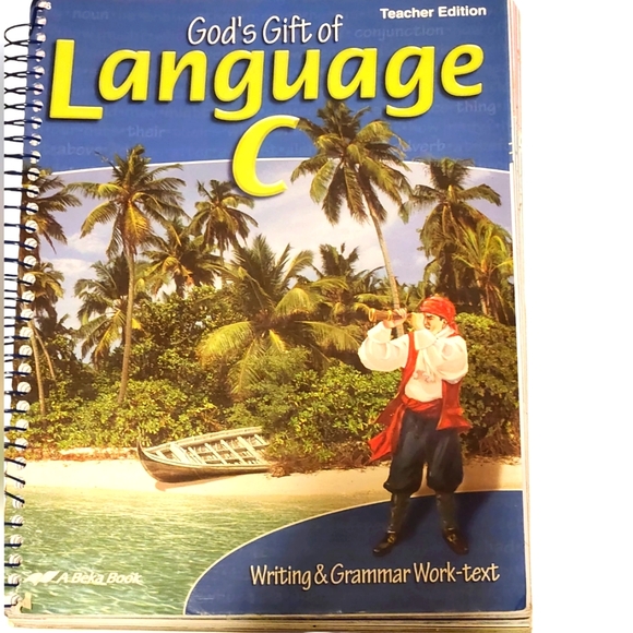 Abecka God's Gift of Language C Teacher's Workbook & Guide - Picture 1 of 1